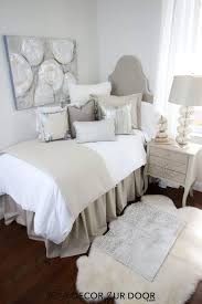 Tan Ruffles Farmhouse Dorm Bedding Set Dorm Bedding Sets College Dorm Room Decor Dorm Room Designs