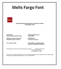 Generally, the letterhead mentions the company name, company loco, contact information, address, email and so on. Wells Fargo Bank Letterhead For Us Consulate Every Branch Has Different Opening Hours We Give Here The Regular Opening Hours For The Main Headquerters Branch Somil S Photos