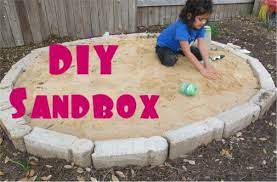 Diy Sandbox Diy Sandbox Outdoor Kids Diy Kids Toys