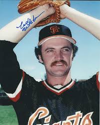 AUTOGRAPHED ED WHITSON 8X10 San Francisco Giants Photo
