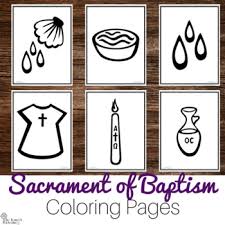 Win free crayons, markers and paints! Coloring Sheet Baptism Worksheets Teaching Resources Tpt