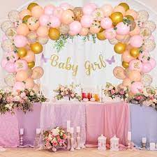 Butterfly Garden Baby Shower Decorations For Girl 110 Piece Etsy Baby Shower Girl Diy Girl Baby Shower Decorations Baby Shower Princess