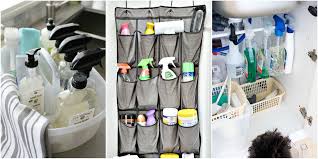 And don't forget to buy a cleaning organizer so you can keep those supplies in order, too. How To Organize Your Cleaners Home Cleaning Product Organization