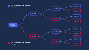 Multi Level Segmentation Tree Diagram For Powerpoint