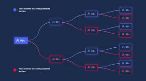 multi level segmentation tree diagram for powerpoint