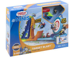 Thomas Minis Target Blast Stuntset Thomas De Trein Mini Mattel