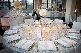 Glamorous White And Silver New York Wedding Every Last Detail White Wedding Flowers Centerpieces White Silver Wedding Silver Wedding Reception