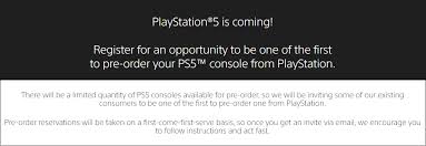Everyone is trying to order a playstation 5 , and it's been causing problems. Ps5 Direct Pre Order Registration Lottery Now Open For Those With A Playstation Network Id And Us Based Address Notebookcheck Net News