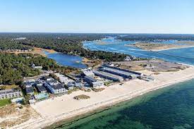 Aerial View Of Blue Water And Riviera Beach Resort Redjacketresorts Capecod Http Www Redjacketresorts Com Family Vacation Beach Resorts Riviera Beach Beach