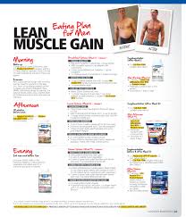 Cheap Diet Plan For Lean Muscle