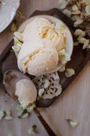 Acacia Flower Ice Cream Recipe Flowericecream In 2020 Cream Recipes Ice Cream Recipes Flower Ice