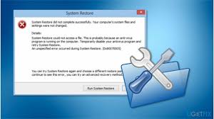 Check spelling or type a new query. How To Fix System Restore Error 0x80070005 On Windows 10