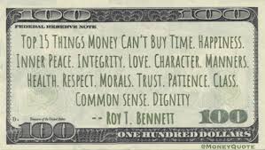 Having a lot of money could be used to purchase fancy and expensive goods, but the satisfaction would only be limited. Money Cant Buy Time Essay Can Money Buy Happiness For You