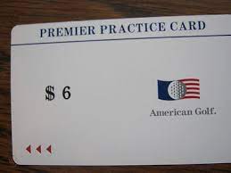 You can receive cash back redemptions as a direct deposit or as a statement credit to your hsbc premier world mastercard credit card. American Golf Premier Practice Cards 36 Value Driving Range Putting Green 335945116