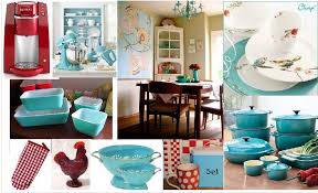 red kitchen decor
