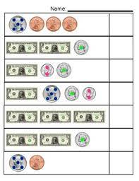 Take a look at our free materials and see for yourself! Math Money Touch Math Counting Worksheets By Ms Tarad Tpt