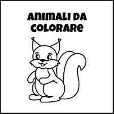 Disegni Di Animali Da Colorare Pdf A4 Bianco E Nero Stampe Per Bambini Disegni Disegni Da Colorare