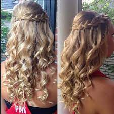 A french braid is gorgeous on its own for sure, but mix the style with a loose wavy style for a beautiful new take. Braid Curls Trends Style Braids With Curls Hair Makeup Hair