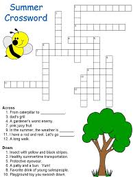 Easy printable crossword puzzles for seniors. Crossword Puzzles For Children Activity Shelter