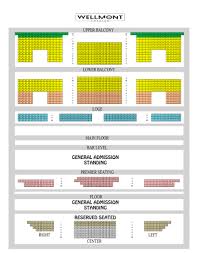 Golden Circle Seating Chart The Wellmont Theater
