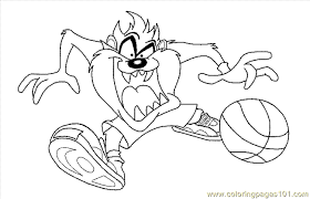 Printable cartoon coloring pages are for kids or some teenagers even adults who love cartoon characters. Taz Color Coloring Page For Kids Free Taz Printable Coloring Pages Online For Kids Coloringpages101 Com Coloring Pages For Kids