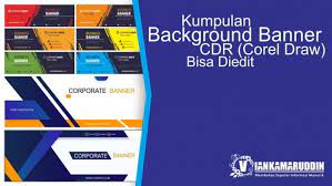 Kumpulan Background Banner Cdr Pendidikan Dasar Desain Banner Desainer