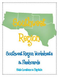 Learn vocabulary, terms and more with flashcards, games and other study tools. Southwest Region Worksheets And Flashcards Matching Label Capitals And Location Flashcards States And Capitals Southwest