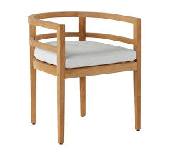 oxeia teak barrel back dining chair patio dining chairs dining chair cushions outdoor dining chairs