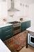 Grey Green Kitchen Cabinets