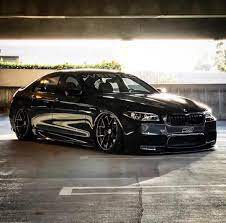 bmw f10 m5 black slammed