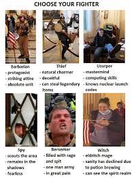 #meme #this meme is so old i don't remember who got tagged already #sorry #choose your fighter meme. Choose Your Fighter 2021 Storming Of The United States Capitol Know Your Meme