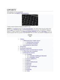 The international phonetic alphabet (ipa) is a system where each symbol is associated with a particular english sound. Qwerty For Other Uses See Typewriter Computer Keyboard