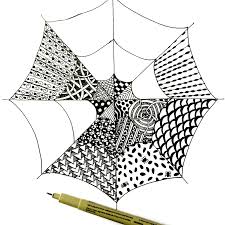 Maybe you would like to learn more about one of these? Easy Zentangle For Kids And Adults With Spiderwebs