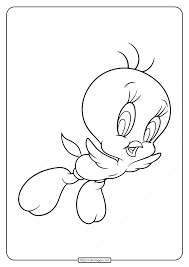 Tweety is one of the most loved cartoon characters. Free Printable Flying Tweety Coloring Pages