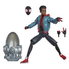 The figure will stand at just over 5″ tall, and will include removable shoes, and a fabric jacket and shorts. Marvel Legends Series Spider Man Into The Spider Verse Miles Morales Hasbro Pulse