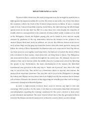 The writer discusses the movie from a personal point of view, giving opinions and thoughts. 02 Alita Docx Reflection Paper 2 Alita The Movie Alita Shows How The Main Protagonist Uses Her Strength In Martial Arts To Fight Against The Course Hero