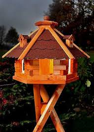 Vogelhaus Von Klein Mittel Xxl Wahlweise Mit Stander Und Solarbeleuchtung V18 Ebay Vogelhaus Solarbeleuchtung Vogelhaus Ideen