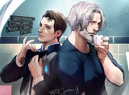 El contenido de aquí no me pertenece, las imágenes son de sus respectivos creadores. Kawaii Detroit Become Human Connor And Hank