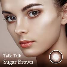 Talk Talk Choco Brown Colored Contact Lenses