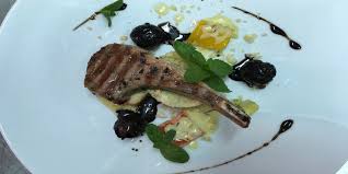 Heat oven to 450 degrees f. Lamb Chops With Mint Couscous Drizzled With Saffron Vegetables Served With Dry Prunes Gravy El Gouna Hotels