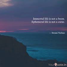 In every direction, the extension is endless; Immortal Life Is Not A Bo Quotes Writings By Swami Nathan Yourquote