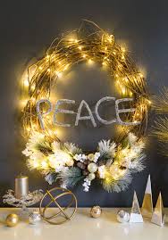 Maybe you would like to learn more about one of these? How To Make A Lighted Christmas Wreath Design Improvised