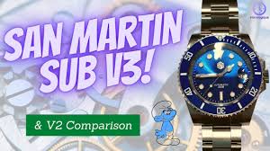 San martin cataratas resort & spa. San Martin Submariner V3 The Best Rolex Submariner Homage For Under 250 Youtube