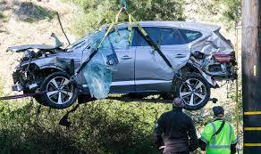An investigation showed tiger woods was driving upward of 80 miles per hour and appeared to have accelerated during the crash. Tiger Woods Update Golfer Has Rod Inserted In Right Leg After Crash