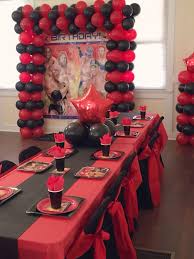 Our special wwe birthday party supplies pack for 16 guests includes we've included enough party supplies and decorations to impress up to 16 guests with; Www Theme Party Decorated By Decor By Yolanda Wrestling Birthday Parties Wwe Birthday Party Wwe Party