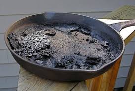 Let it sit for about 10 minutes and then scrub. More Ideas For Saving A Burnt Pan Living On A Dime