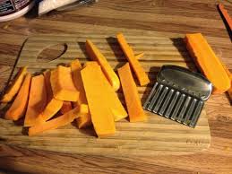 In this case, i've chosen the butternut squash zig zags, because a) they're so cute; Katie Wanders Baked Butternut Squash Fries