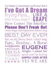 Disney S Tangled Movie Quote Subway Art 11x14 Digital Print 27 00 Via Etsy Http Pinterest Com Kbradica Tangled Movie Tangled Quotes Tangled Movie Quotes