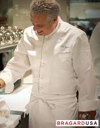 Bragard Eric Ripert Chef Jacket White With No Piping Chef Jackets Chef Wear Jackets