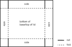 This design works best with thin card, about the same thickness as a greeting card. How To Make A Cardboard Box Michael S Blog